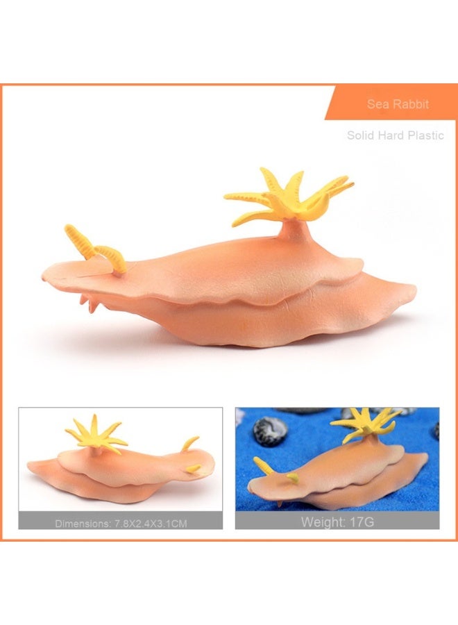 NIBEMINENT Realistic Ocean Creature Model - Sea Hare and Squid Set
