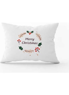 Cango Home Green Multicolored New Year Themed Digital Printed Throw Pillow Cover CGH873-3550 Double Sided Printed 