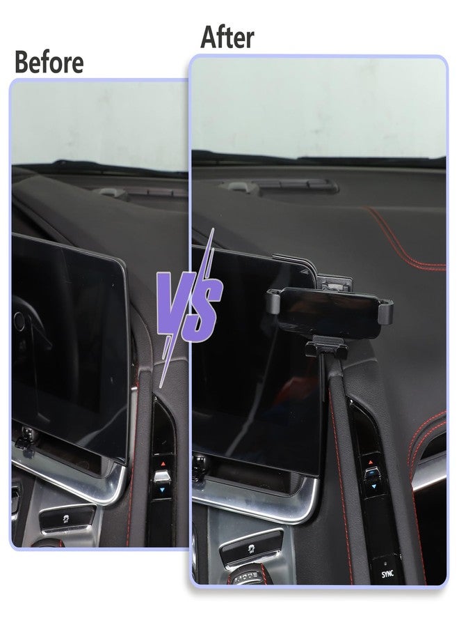 CHEAYAR Phone Mount Compatible with Chevrolet Corvette C8 2020-2025, C8 Accessories Car Phone Holder Mount (Style A) - Image 2