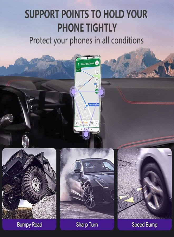 CHEAYAR Phone Mount Compatible with Chevrolet Corvette C8 2020-2025, C8 Accessories Car Phone Holder Mount (Style A) - Image 4