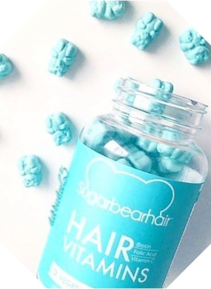 Vitamins - Bear Hair Gummies Hair Vitamins - 75 Gummies Pack - Image 1
