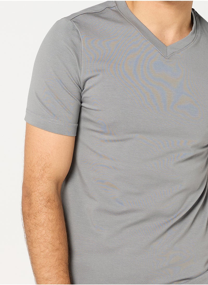 Al Nasser Men Slim Fit T-Shirt  - Image 4