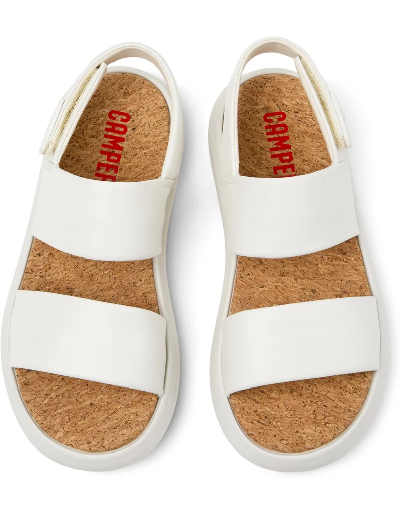 Camper Pelotas Flota, Women's Sandal, White