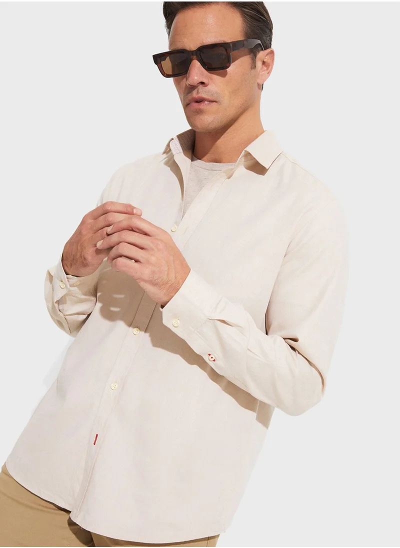 جون Essential Oxfort Regular Fit Shirt