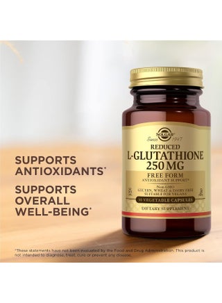 Solgar Reduced L-Glutathione, 250 mg, 30 Vegetable Capsules | Best Price KSA | Riyadh, Jeddah Solgar Reduced L-Glutathione, 250 mg, 30 Vegetable Capsules | Best Price KSA | Riyadh, Jeddah