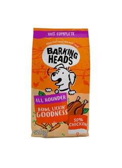 Complete Dry Dog Food 12kg - Adult All Hounder Bowl Lickin' Goodness Chicken - Natural Everyday Immunity & Vitality - Vet Approved
