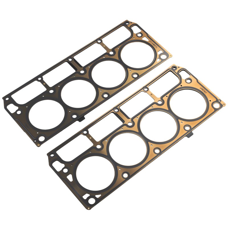 جوانات رأس أسطوانة متعددة الطبقات 2 قطعة لمحرك LS1 LS6 V8 4.8L 5.3L 5.7 لتر متوافقة مع سيارات شيفروليه جي إم سي بويك كاديلاك بونتياك همر ساب 1998-2019 استبدال 12589226 12498544 98544