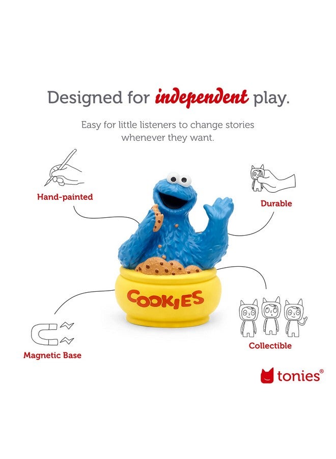 Tonies Cookie Monster Audio Toy Figurine from Sesame Street - Image 3