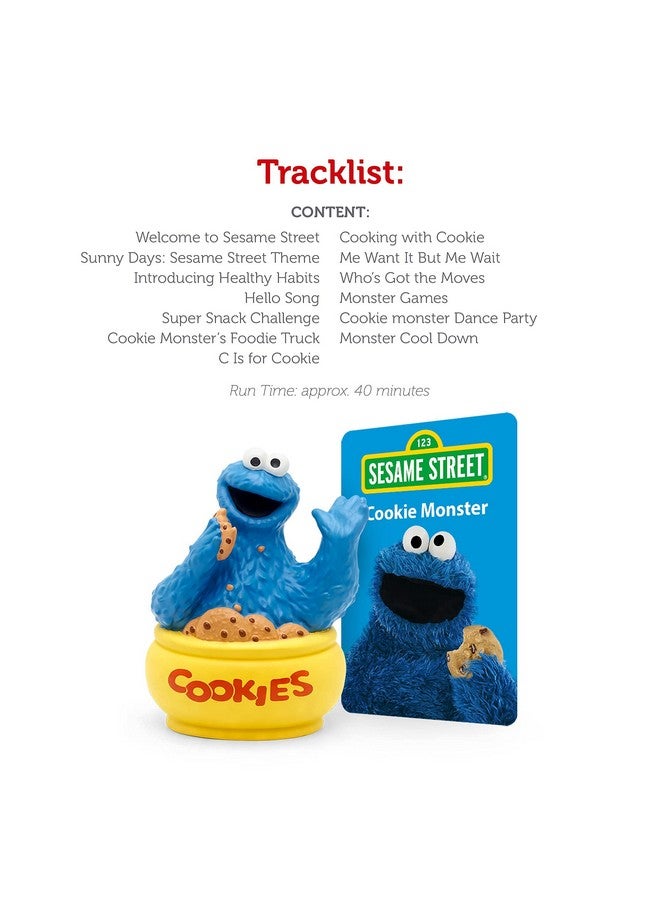 Tonies Cookie Monster Audio Toy Figurine from Sesame Street - Image 5