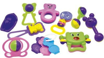 Smart Picks Rattle Set, Multi Color (10 Pieces) - Image 5