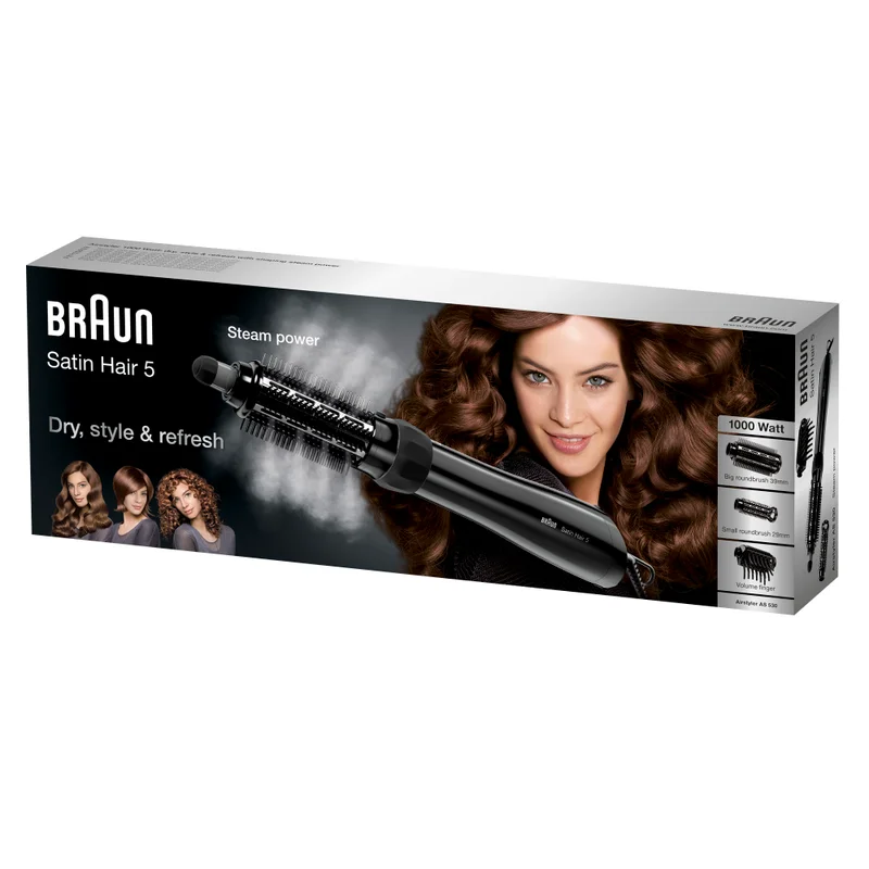 Braun Satin Hair 5, Airstyler with Style Refreshing Steam & 3 Styling Attachments - BRAS530SDE
