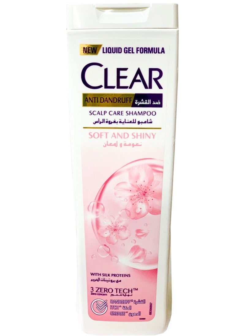 CLEAR - Clear Antidandruff Shampoo Soft & Shiny For Women  180ML - Image 1