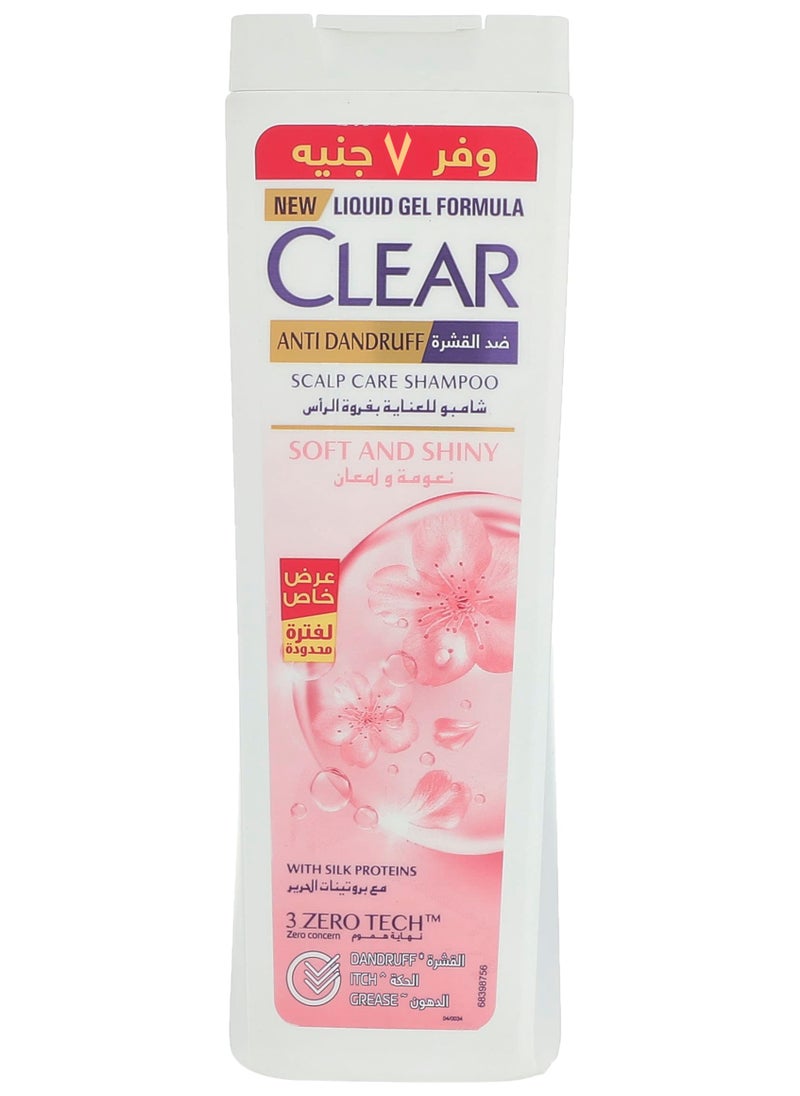 CLEAR - Clear Antidandruff Shampoo Soft & Shiny For Women  180ML - Image 1