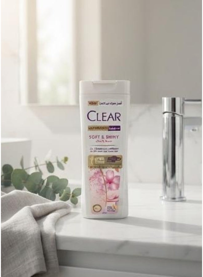 Clear Antidandruff Shampoo Soft & Shiny For Women (packaging design may vary) 180ML - Image 5