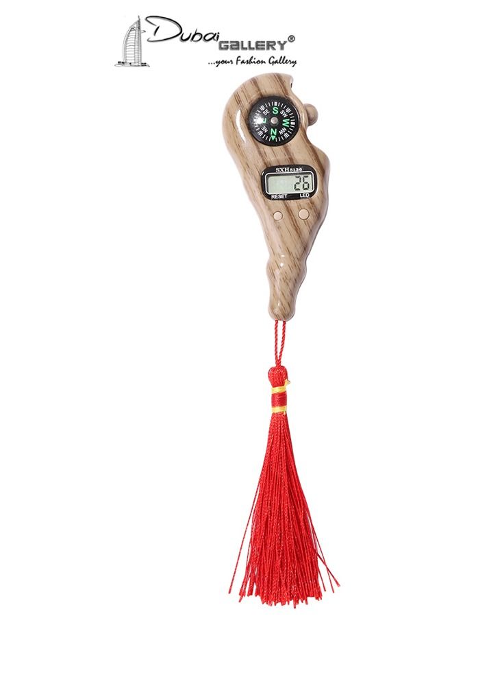 DubaiGallery Finger Counter-Islamic Tasbih Bead Portable Rotating Prayer Beads with Digital Counter Digital Finger Tasbeeh Misbaha Counter Prayer Islamic Tasbih Muslim Eid Gift - Image 1