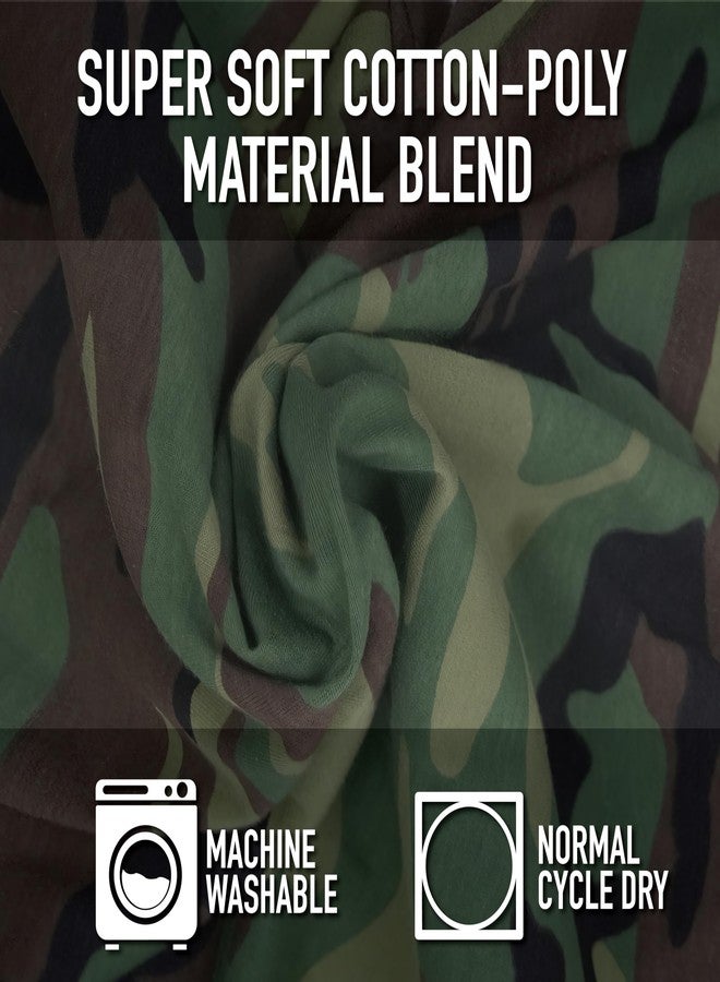 Rothco Kids Camo T-Shirt - Comfortable Outdoor Camouflage Short Sleeve Crew Neck Tee Shirt, Baby Pink Camo, XS - Image 3