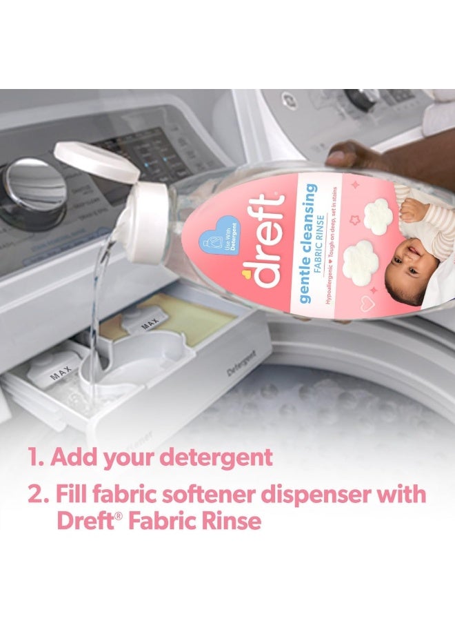 Dreft Baby Gentle Cleansing Fabric Rinse, 48 fl oz - Image 3