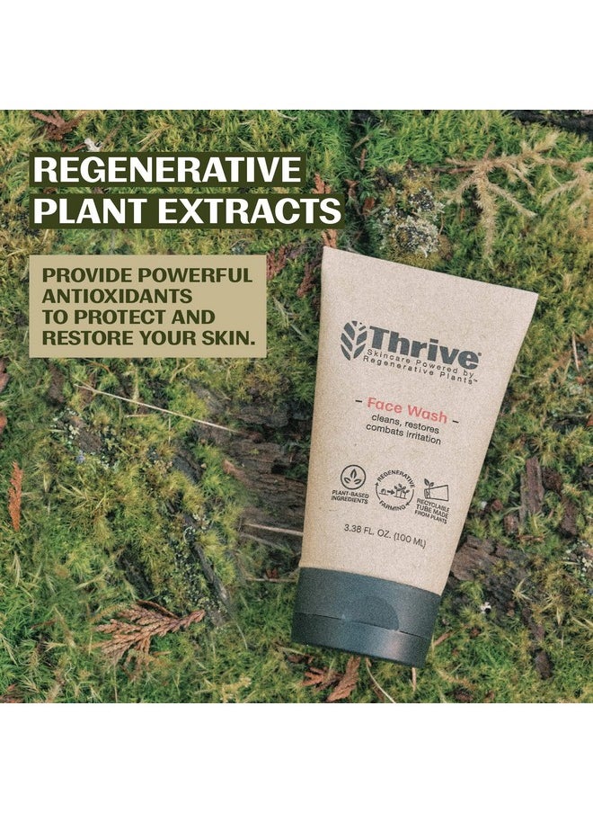 thrive natural care - Face Wash Gel For Men & Women Daily Facial Cleanser With Antioxidants & Unique Natural Ingredients For Healthier Skin Care Vegan - Image 1