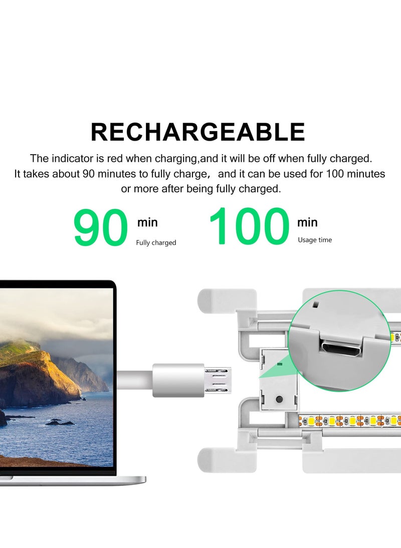 Led Light Landing Gear for DJI Mini 2 Drones Foldable Light-emitting Tripod with Nighttime Indication Flight Light Drone Extension Protection Accessory Yellow Light - Image 5