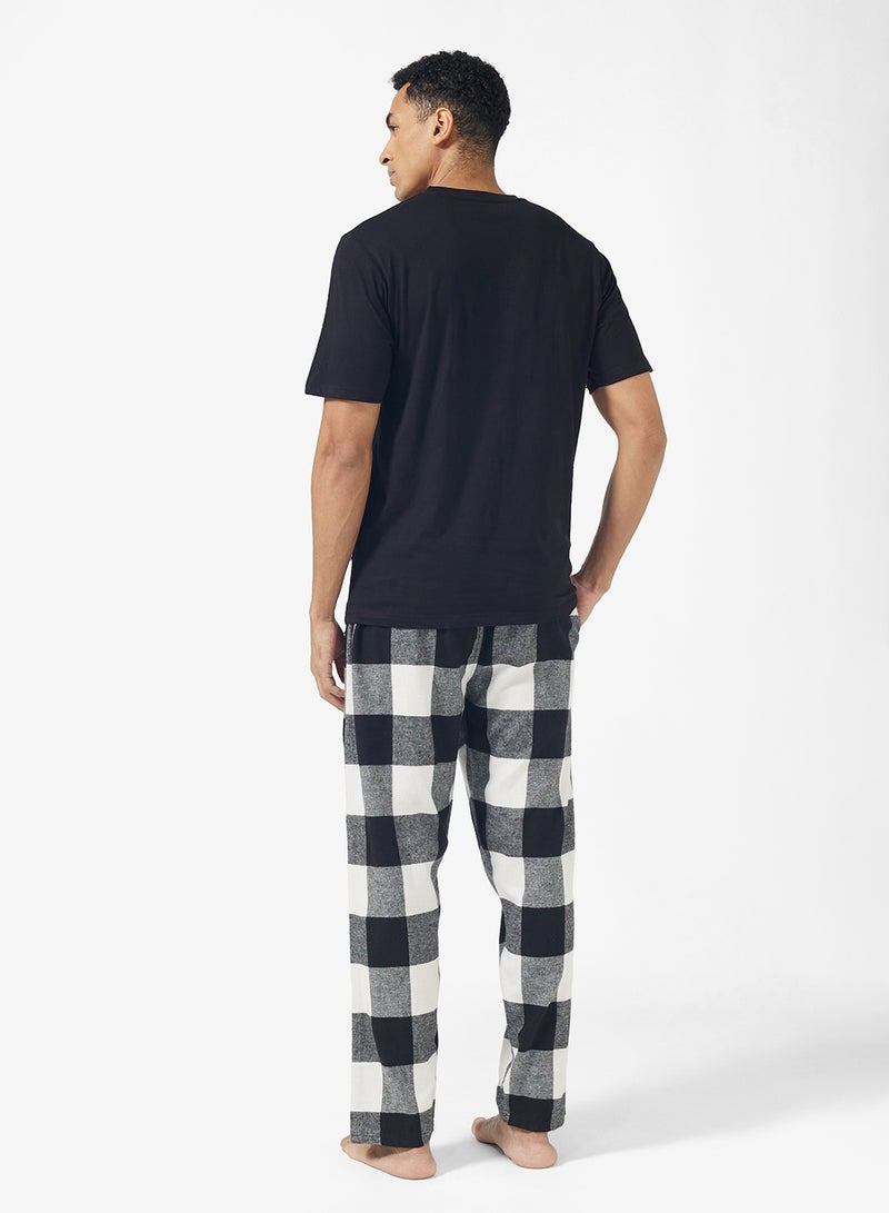 Robert Wood Nightwear T-Shirt & Pants Sets - Image 2