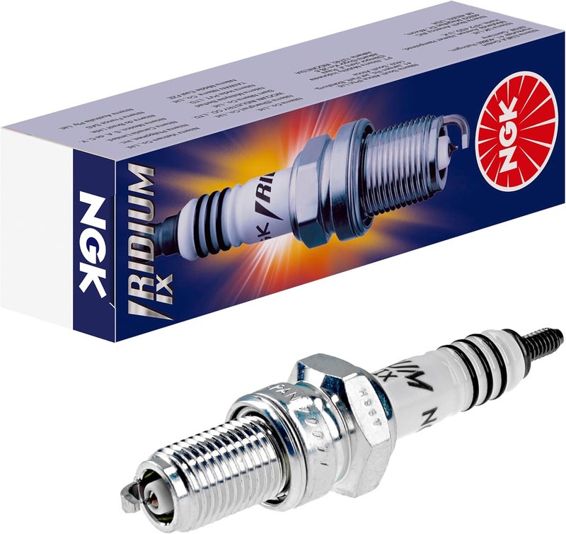 NGK شمعات الإشعال إيريديوم IX NGK 6681-4PK DR8EIX، علبة من 4 - Image 1