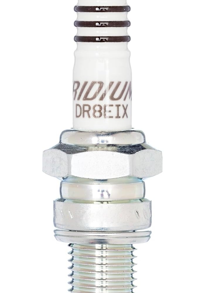 NGK شمعات الإشعال إيريديوم IX NGK 6681-4PK DR8EIX، علبة من 4 - Image 4