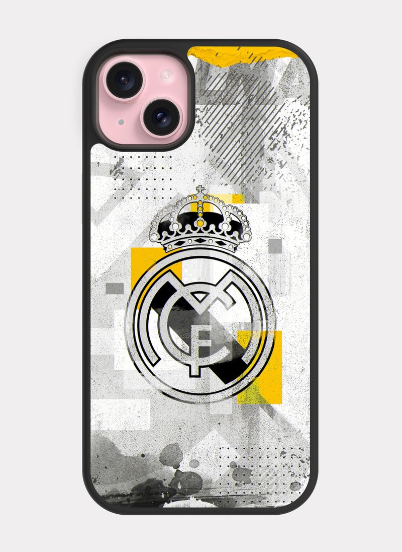 PXLAAT iPhone 15 Plus case cover Real Madrid CF - Image 1