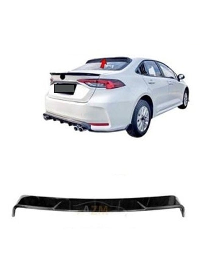 Rear window spoiler Toyota Corolla 2019 2020 2021 2022 2023 2024 2025