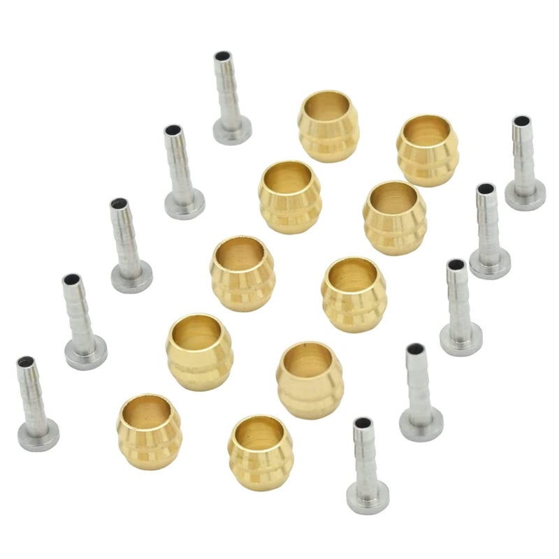 JooFn MTB Mountain Bike Bicycle Olive and Connecting Insert for Shimano BH59/BH90 Hydraulic Disc Brake Hose (BH90) - Image 1