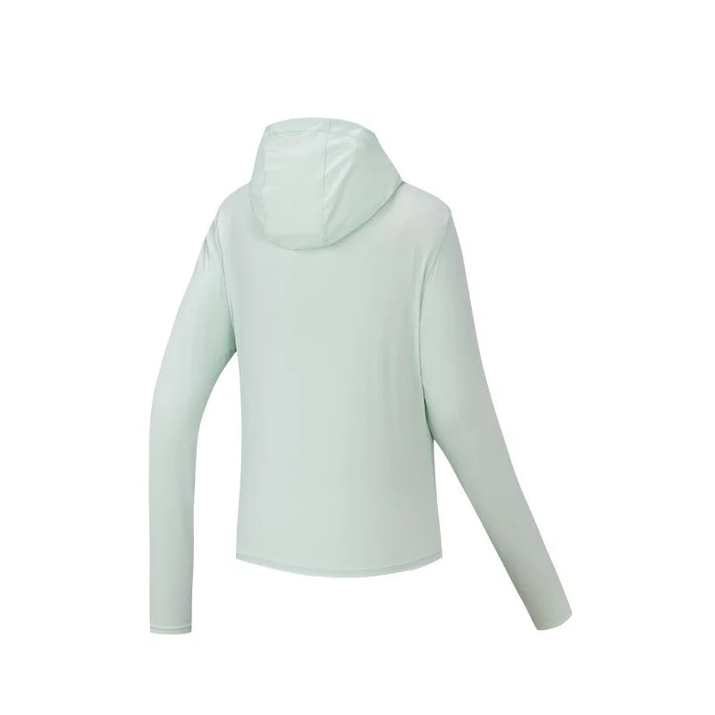 Anta green A-UV Protect Women's Knit Track Top for Women | Best Price UAE