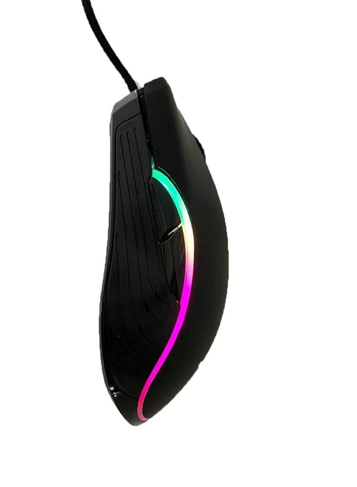 يس - أوريجينال ماوس جيمينج للالعاب من يس اوريجنال - موديل GX66 - قابل للتخصيص 6 ازرار ماكرو - بدقة 7200 نقطة - اسود - Image 3