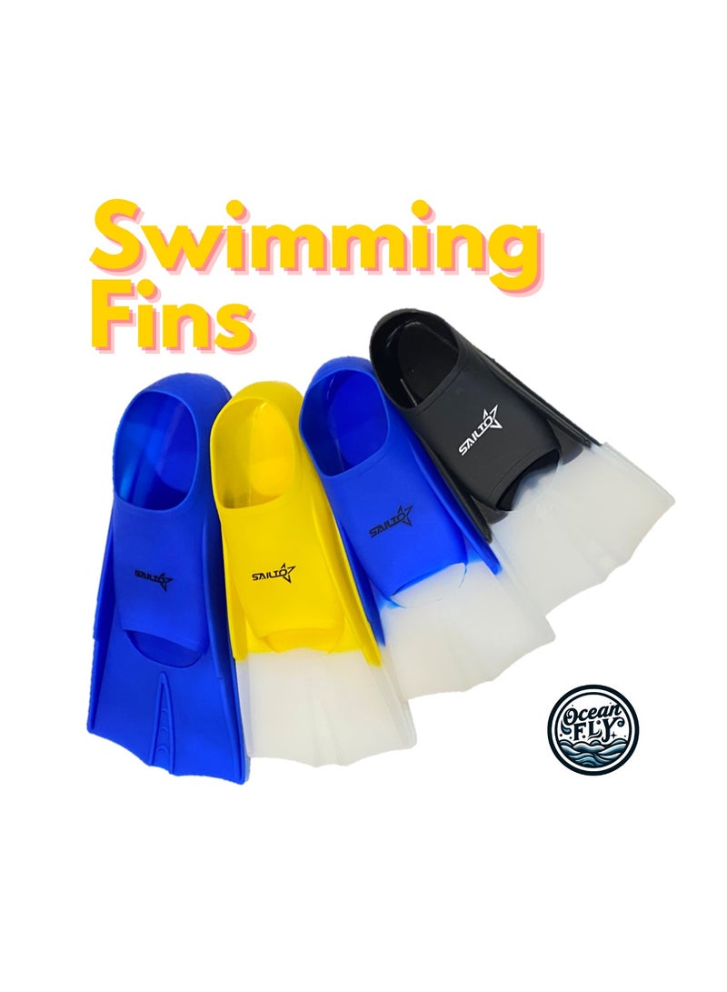 oakura Sailto Swim Training Fins – Premium Silicone Fins For Kids, Teens, And Adults – Perfect For Enhanced Swimming Performance! - Image 4