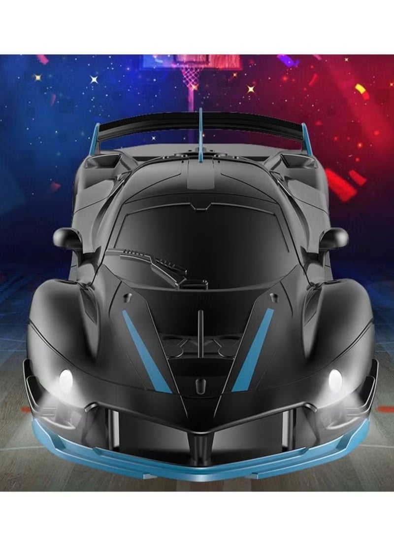 1:18 High Speed Remote Control Car With Cool Car Lights Red - Image 5