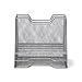 Mind Reader Metal Mesh Desktop File Organizer 3Tier Paper Tray with 5 Compartments Office Mail Sorter Silver - Image 2