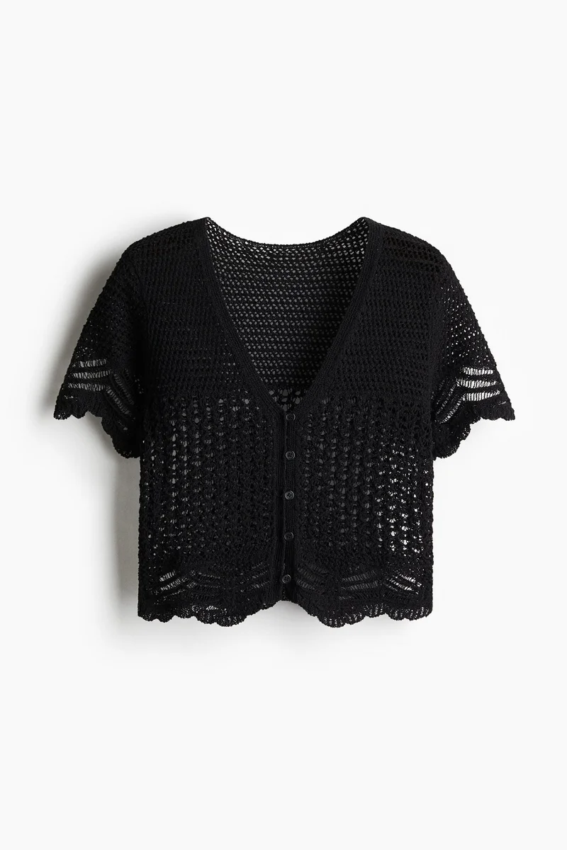 H&M Crochet-Look Beach Top