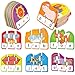 Kasfalci CVC Puzzle Cards for Kids CVC Word Phonics Games Speech Therapy Toys for Toddlers 3 Alphabet Letter Word Puzzles Learning Spelling Games Preschool Kindergarten Classroom Must Haves - Image 3