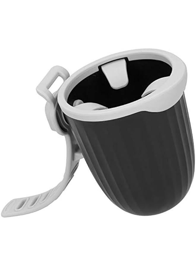 Stroller Cup Holder, Safe Wheelchair Accessory, for Baby (Classic Black with Gray) - Image 1