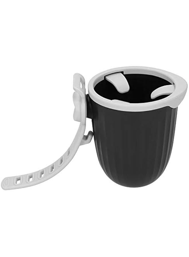 Stroller Cup Holder, Safe Wheelchair Accessory, for Baby (Classic Black with Gray) - Image 2