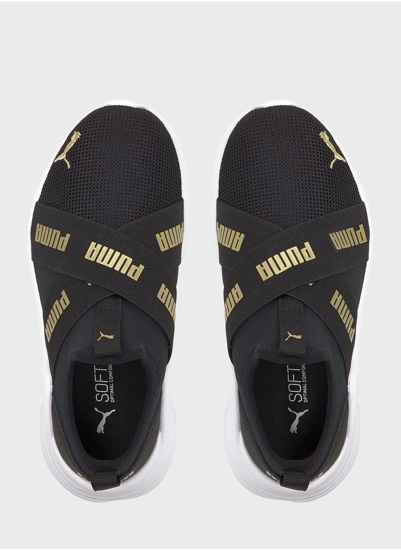 PUMA Kids Wired Run Slip On Flash