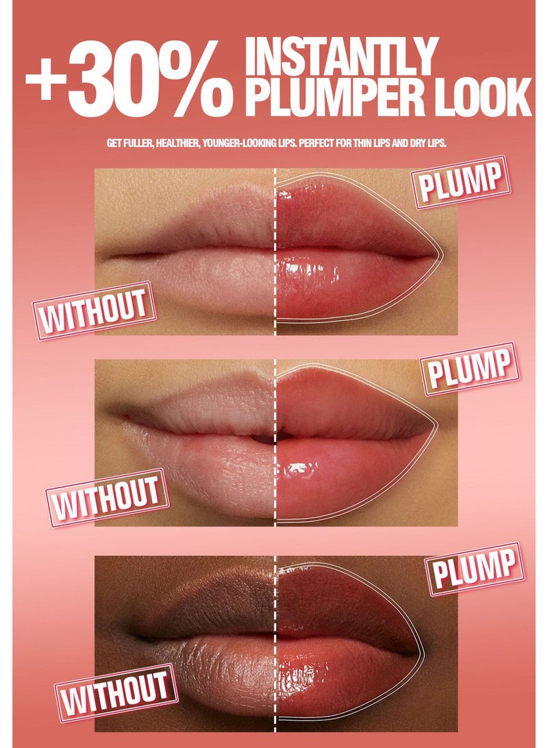 Handaiyan Lip Gloss Plumper Hydrating Moisturizing Long Lasting High Glossy Jelly Lip Stain Super Lustrous Balm Oil Tinted Treatment Lip Glow Glass Shine Glitter Makeup Colored Bright Lifter For Women Girls #07 - Image 3