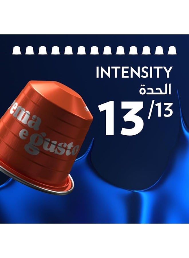 Lavazza | Crema e Gusto Forte | Nespresso Compatible Coffee Capsules | Intensity 13 | 10 Capsules - Image 2