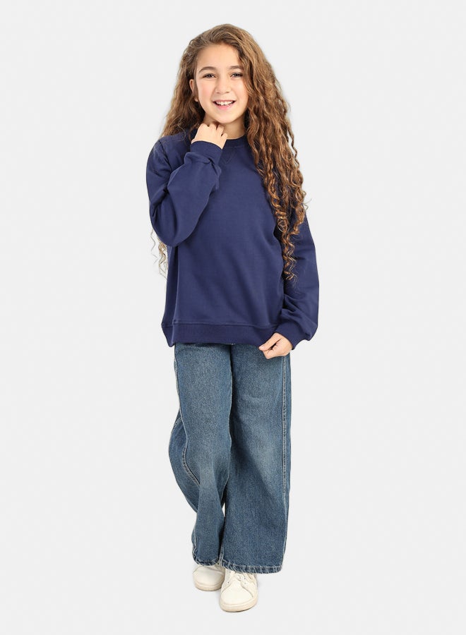 كارينا Girly Cozy Crew Neck من النوع الثقيل  - Image 5