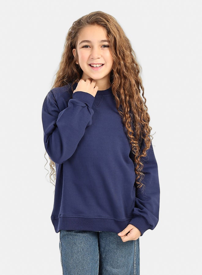 كارينا Girly Cozy Crew Neck من النوع الثقيل  - Image 1