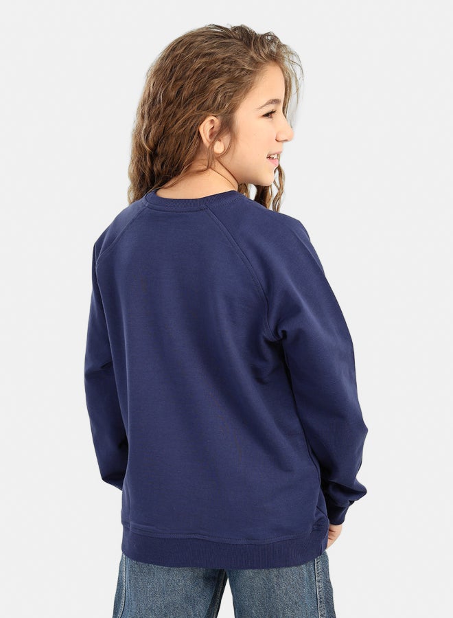 كارينا Girly Cozy Crew Neck من النوع الثقيل  - Image 3