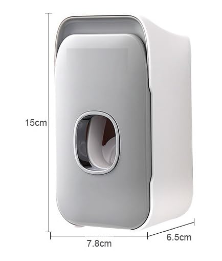 FYCAN Automatic Toothpaste Dispenser Squeezer with Toothbrush Holder Wall Mounted Bathroom Accessories Sets - Image 2