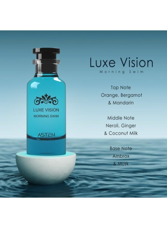 استين عطر لوكس فيجن مورنينغ سويم من أستن - 100 مل | عطر طويل الأمد للرجال والنساء - Image 4
