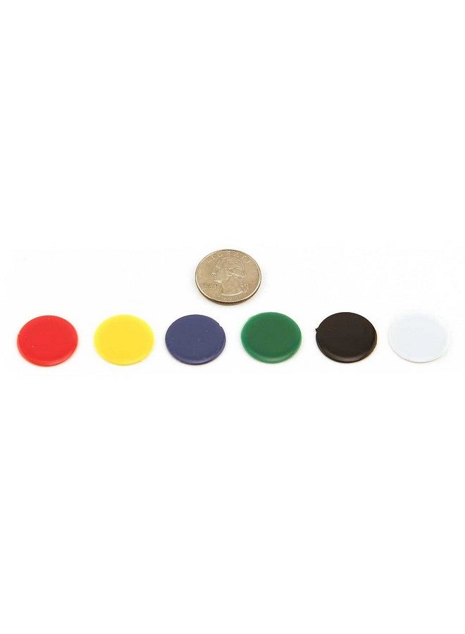 Hygloss رقائق بنغو ملونة من هايغلوس - أقراص بلاستيكية ملونة لعد النقاط، رموز الألعاب، علامات - غير شفافة، 7/8 بوصة، 150 حزمة - Image 2