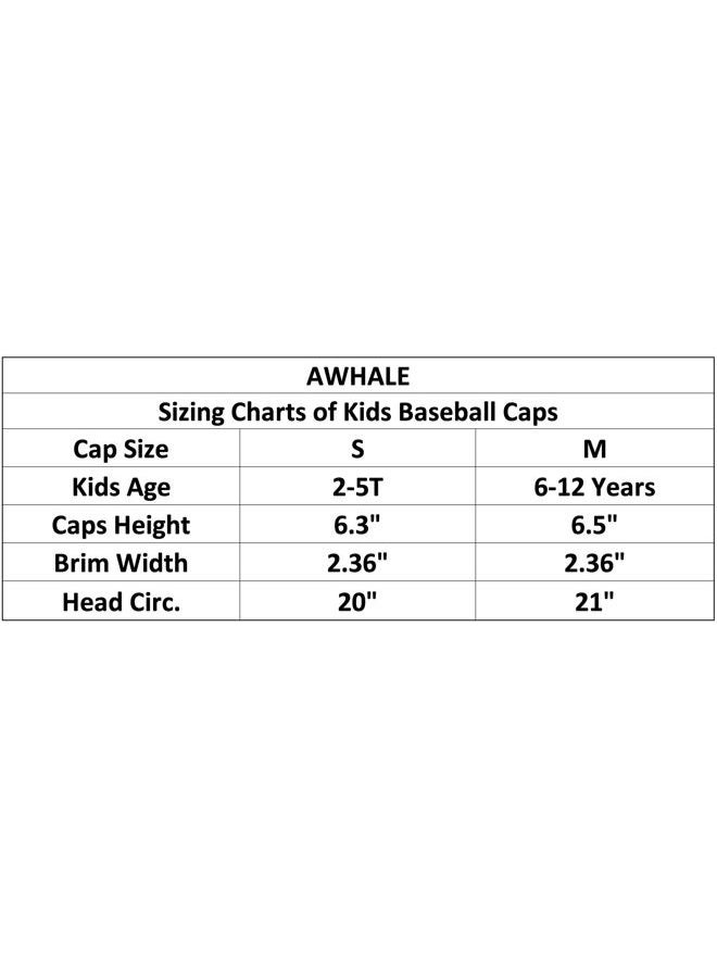 Awhale Boys' and Girl's Baseball Hat – Cotton Toddler Cap with Ponytail & Messy Bun Opening for Ages 2-12 | Adjustable Buckle, Light Pink, 6-12 Years - Image 4