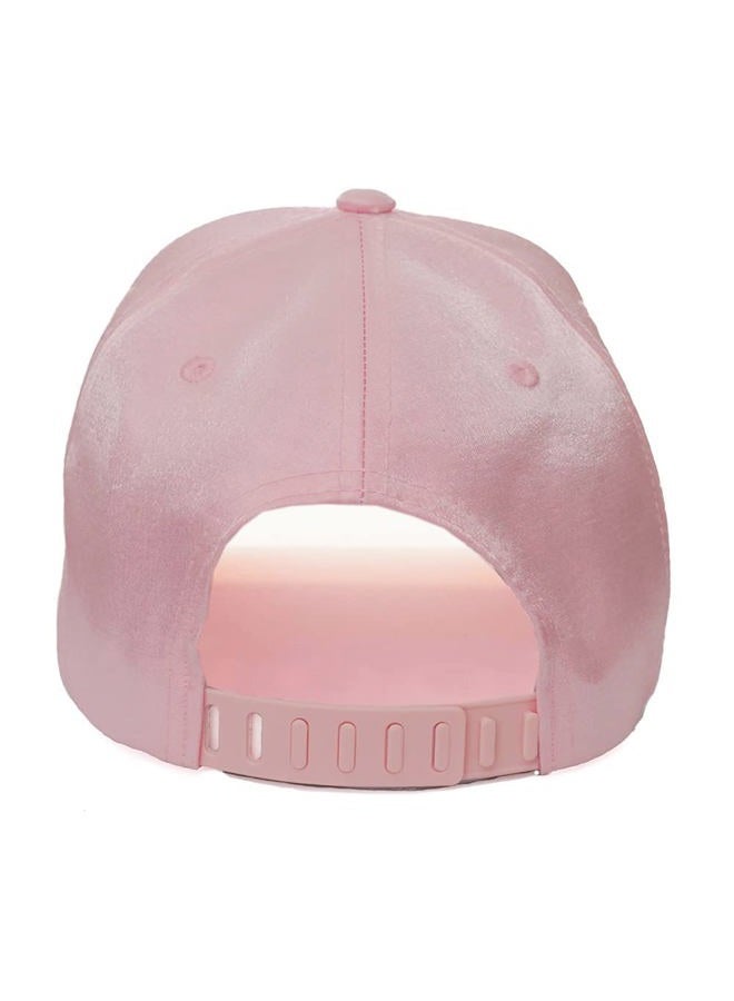 Awhale Boys' and Girl's Baseball Hat – Cotton Toddler Cap with Ponytail & Messy Bun Opening for Ages 2-12 | Adjustable Buckle, Light Pink, 6-12 Years - Image 3