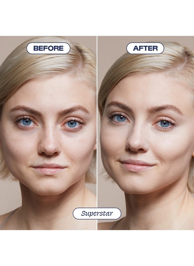 ALLEYOOP Alleyoop Game Face Concealer Makeup, Lightweight to Medium Buildable Coverage Under Eye Concealer, For Blemishes, Crease-proof and Hydrating with Aloe Stem Cell, Smooth Second Skin Finish - Superstar  - Image 2